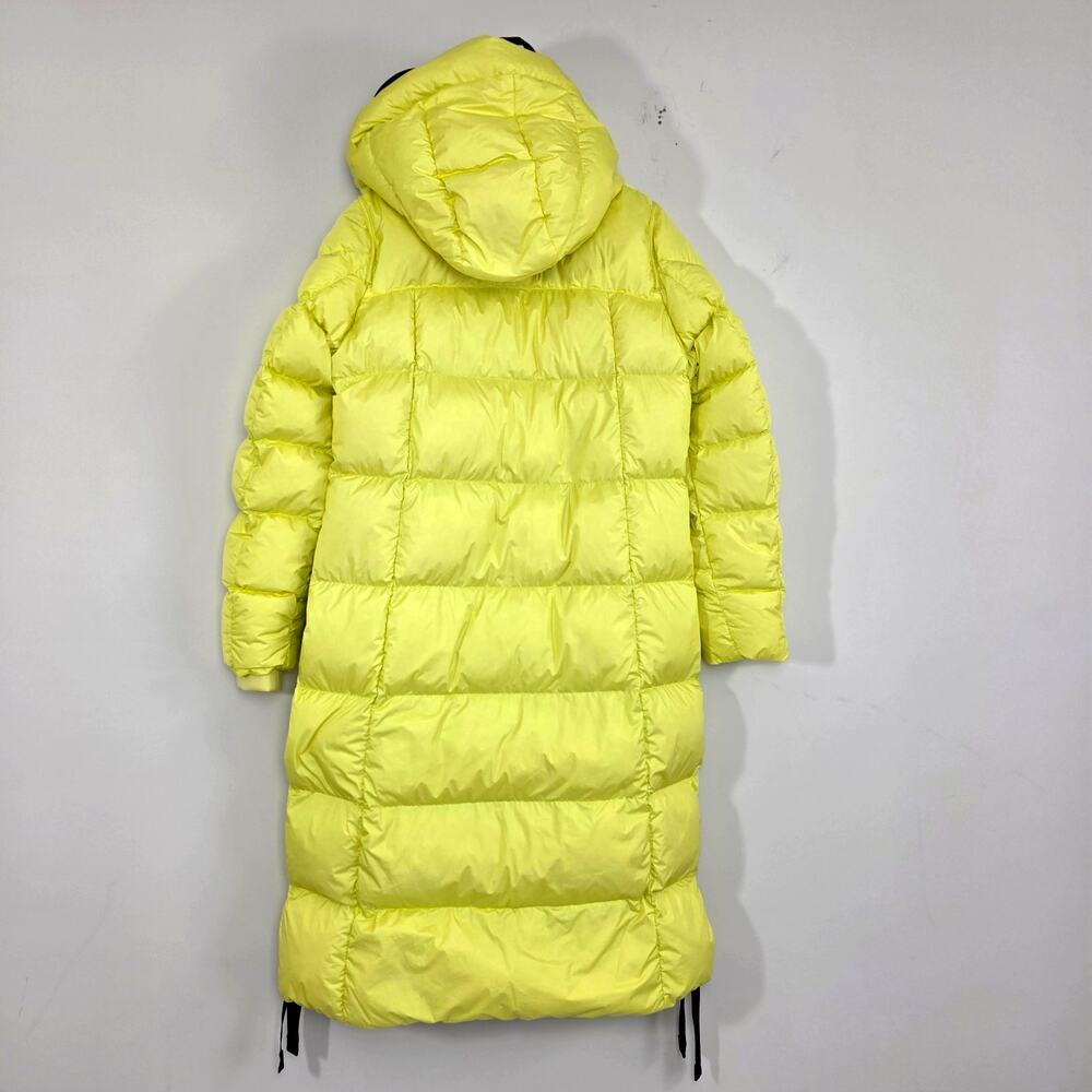 Parajumpers Panda Charlock Yellow Extra Long Down Jacket Puffer Coat Small NWT - Picture 5 of 13